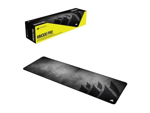 Corsair Premium Spill-Proof Cloth Gaming Mouse Pad MM300 PRO 930 x 300 x 3 mm, Medium Extended, Black/Grey (Фото 2)