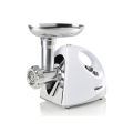 Tristar VM-4210 White, 3 Stainless steel grinding plates, Aluminum grinder head, Aluminum hopper tray, Sausage stuffer, Kubbe attachment, Sausage accessory, Stainless steel blade (Attēls 12)