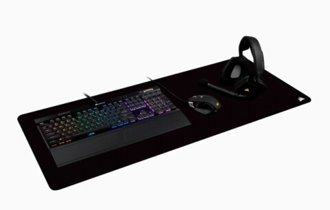 CORSAIR MM350 PRO Premium Spill-Proof Cloth Gaming Mouse Pad, Black - Extended-XL (Attēls 3)