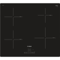 Bosch PIE611BB1E Induction, Number of burners/cooking zones 4, Black, Display, Timer (Attēls 1)