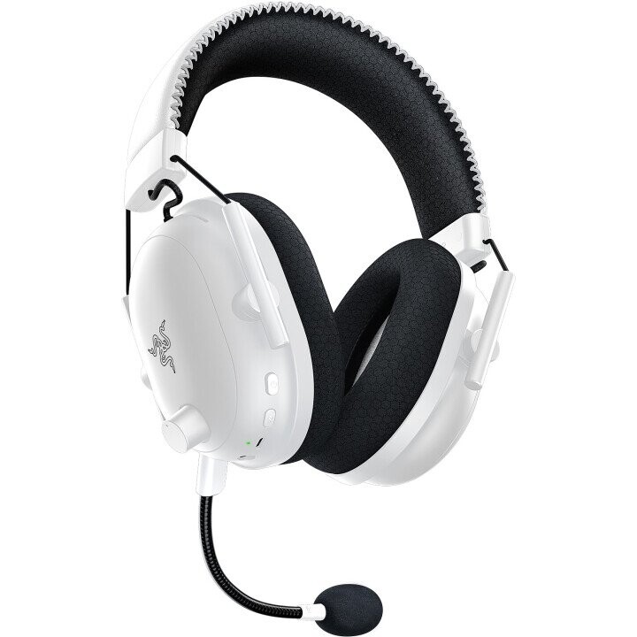 Razer BlackShark V2 Pro Headset, On-Ear, Wireless, Microphone, White (Attēls 4)