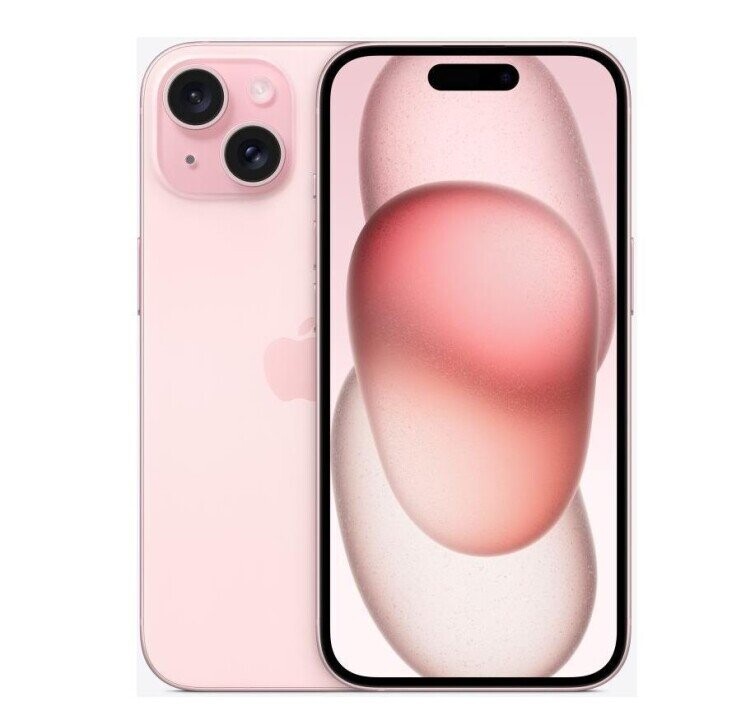 Apple iPhone 15 256GB Pink (Attēls 1)