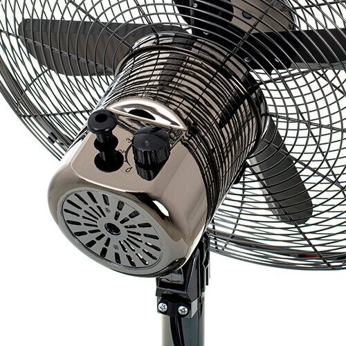 Gerlach Velocity Fan GL 7327 Table Fan, Number of speeds 3, 100 W, Oscillation, Diameter 40 cm, Chrome (Фото 2)