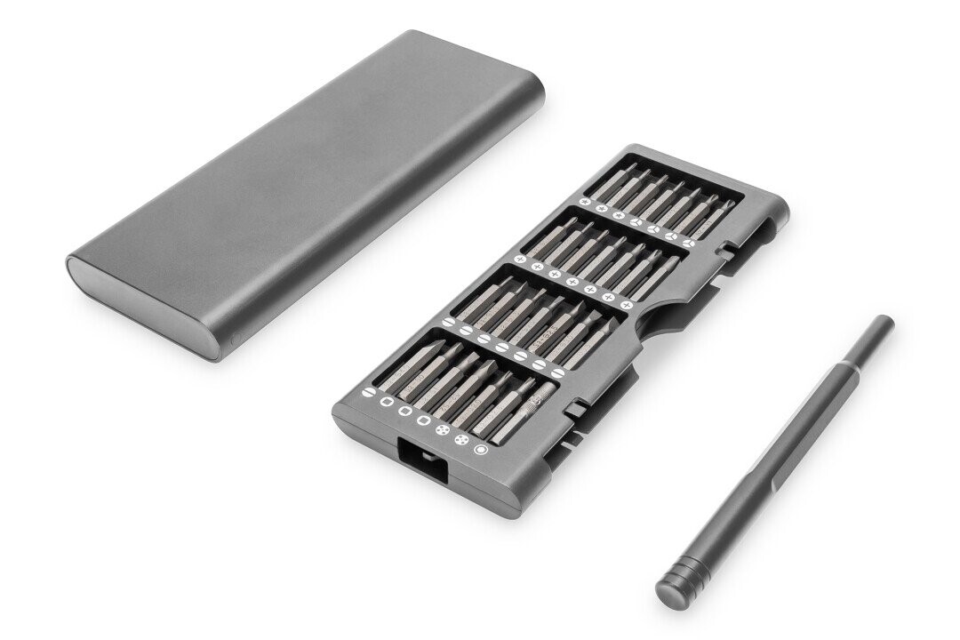 Digitus Precision Screwdriver Set 57 for mobile phone, laptop PC, watches, glasses, console Tool kit (Attēls 1)