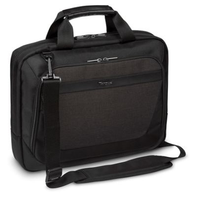 Targus CitySmart TBT915EU Fits up to size 15.6 ", Black/Grey, Shoulder strap, Poly/PU, Messenger - Briefcase (Attēls 4)