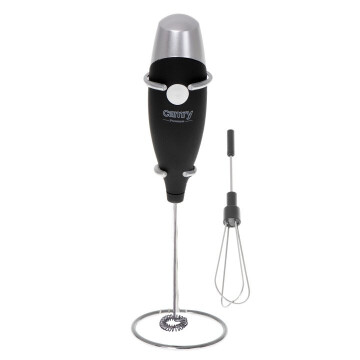 Camry Milk Frother CR 4501 Black/Stainless