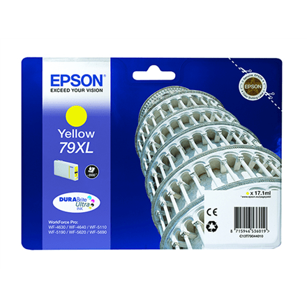 Epson 79XL C13T79044010 Inkjet cartridge, Yellow (Фото 1)