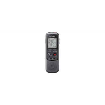 Sony ICD-PX240 Black, Grey, MP3 playback, LCD Display, MAX. RECORDING TIME MP3 8KBPS (MONAURAL)1043 Hrs 0 MinMAX. RECORDING TIME MP3 48KBPS (MONAURAL)173 Hrs 0 MinMAX. RECORDING TIME MP3 128KBPS65 Hrs 10 MinMAX. RECORDING TIME MP3 192KBPS43 Hrs 25 Mi... (Фото 8)