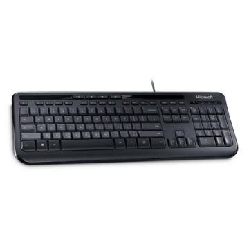 Microsoft ANB-00021 Wired Keyboard 600 Multimedia, Wired, Keyboard layout EN, 2 m, Black, English, 595 g (Attēls 5)