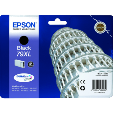 Epson 79XL C13T79014010 Inkjet cartridge, Black (Attēls 1)