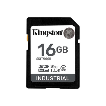 KINGSTON 16GB SDHC INDUSTRIAL -40C TO
