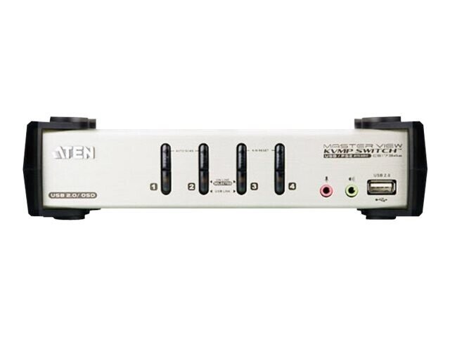 ATEN CS1734B - KVM / audio / USB switch - 4 ports (Attēls 1)