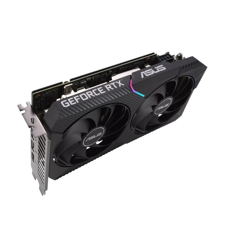 VGA PCIE16 RTX3060 12GB GDDR6/DUAL-RTX3060-O12G-V2 ASUS (Attēls 5)