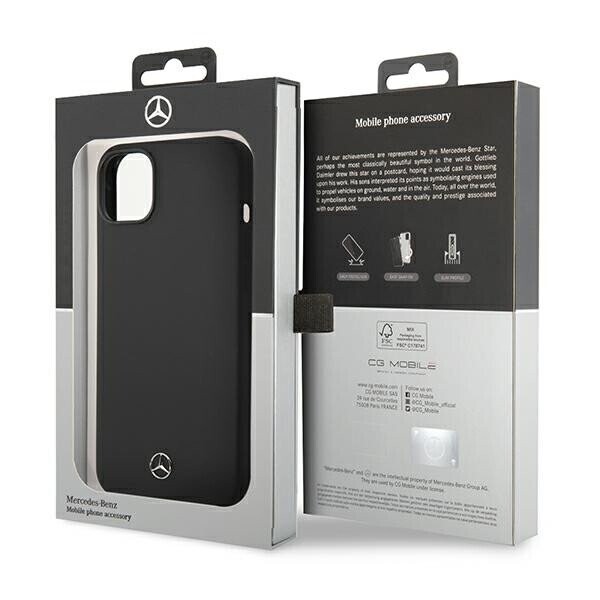Mercedes MEHMP14MSILBK iPhone 14 Plus 6,7" czarny|black hardcase Silicone Line Magsafe (Фото 4)