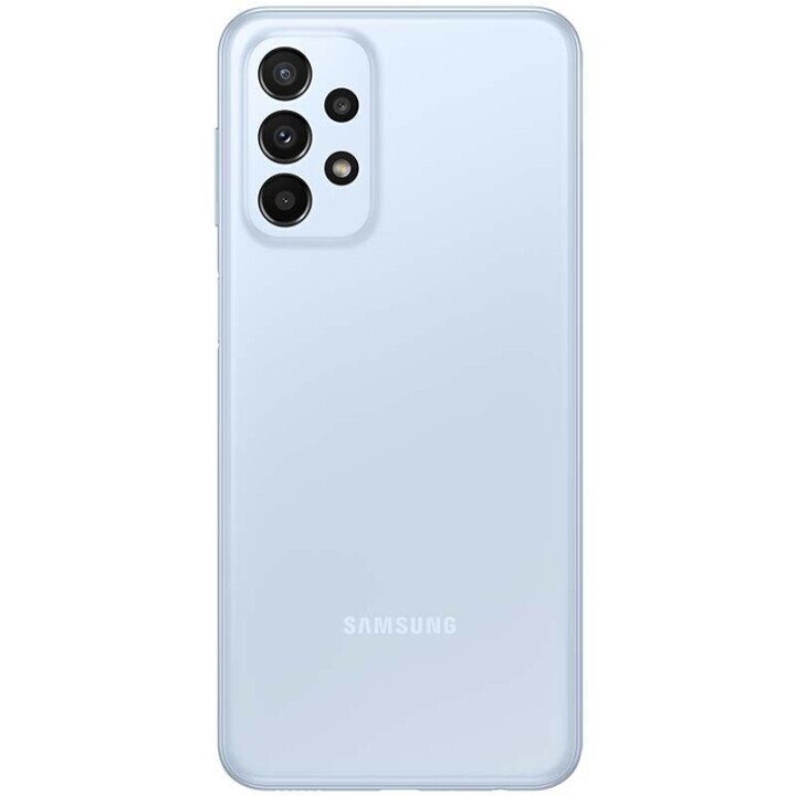 Samsung Galaxy  A23 5G (A236) Blue, 6.6 ", PLS LCD, 1080 x 2408, Qualcomm SM6375, Snapdragon 695 5G (6 nm), Internal RAM 4 GB, 64 GB, Dual SIM, 5G, Main camera 50+5+2+2 MP, Secondary camera 8 MP, Android, 12, 5000  mAh (Attēls 5)