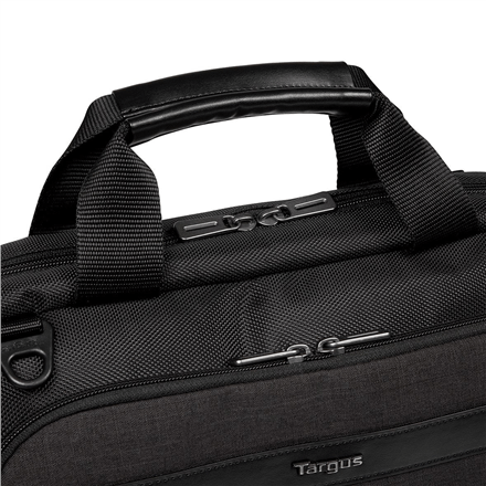 Targus CitySmart TBT915EU Fits up to size 15.6 ", Black/Grey, Shoulder strap, Poly/PU, Messenger - Briefcase (Фото 1)