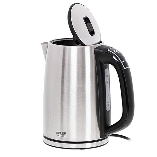 Adler Kettle AD 1340	 Electric, 2200 W, 1.7 L, Stainless steel, 360° rotational base, Inox (Фото 3)