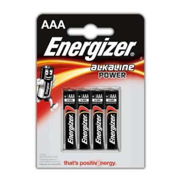 Energizer AAA/LR03, Alkaline Power, 4 pc(s) (Attēls 1)