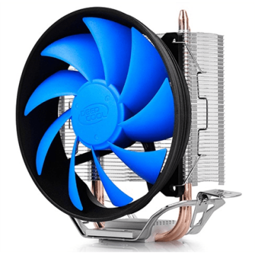 Deepcool "Gammaxx 200T" universal cooler, 2 heatpipes, 120mm PWM fan,  Intel Socket LGA115X / 775, 95 W TDP and AMD Socket FMxx/AMxx, 100W TDP  Cooler (Attēls 6)