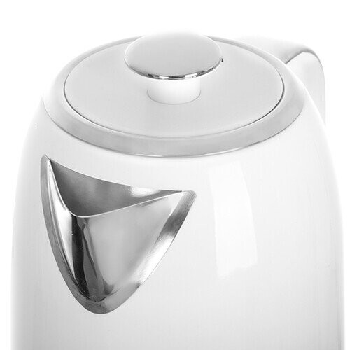 Adler Kettle AD 1341 Electric, 2200 W, 1.7 L, Stainless steel, 360° rotational base, White (Attēls 4)