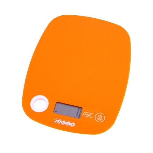 Mesko Kitchen scale MS 3159o Maximum weight (capacity) 5 kg, Graduation 1 g, Display type LCD, Orange (Фото 1)