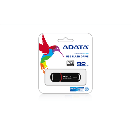ADATA UV150 32 GB, USB 3.0, Black (Attēls 3)