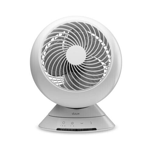 Duux DXCF08 Table Fan, Number of speeds 3, 23 W, Oscillation, Diameter 26 cm, White (Фото 1)