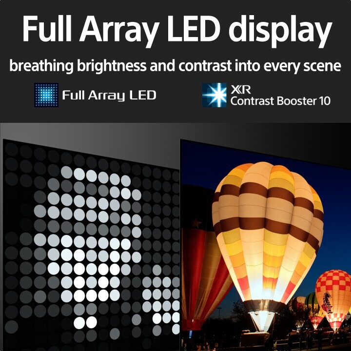 Sony BRAVIA XR | XR-75X90L | Full Array LED | 4K HDR | Google TV | ECO PACK | BRAVIA CORE | Perfect for PlayStation5 | Aluminium Seamless Edge Design (Attēls 8)