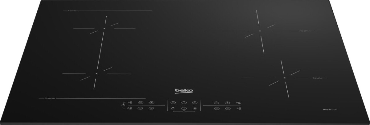 Beko HII64200SFMT Black Built-in 59 cm Zone induction hob 4 zone(s) (Фото 3)