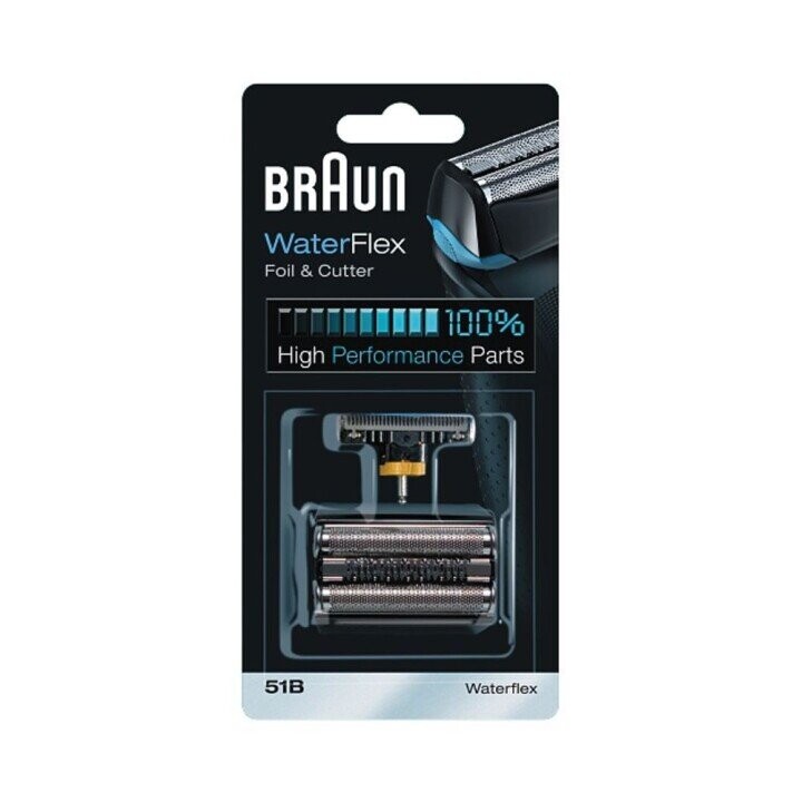 Braun WaterFlex Foil and Cutter replacement pack 51B (Фото 1)