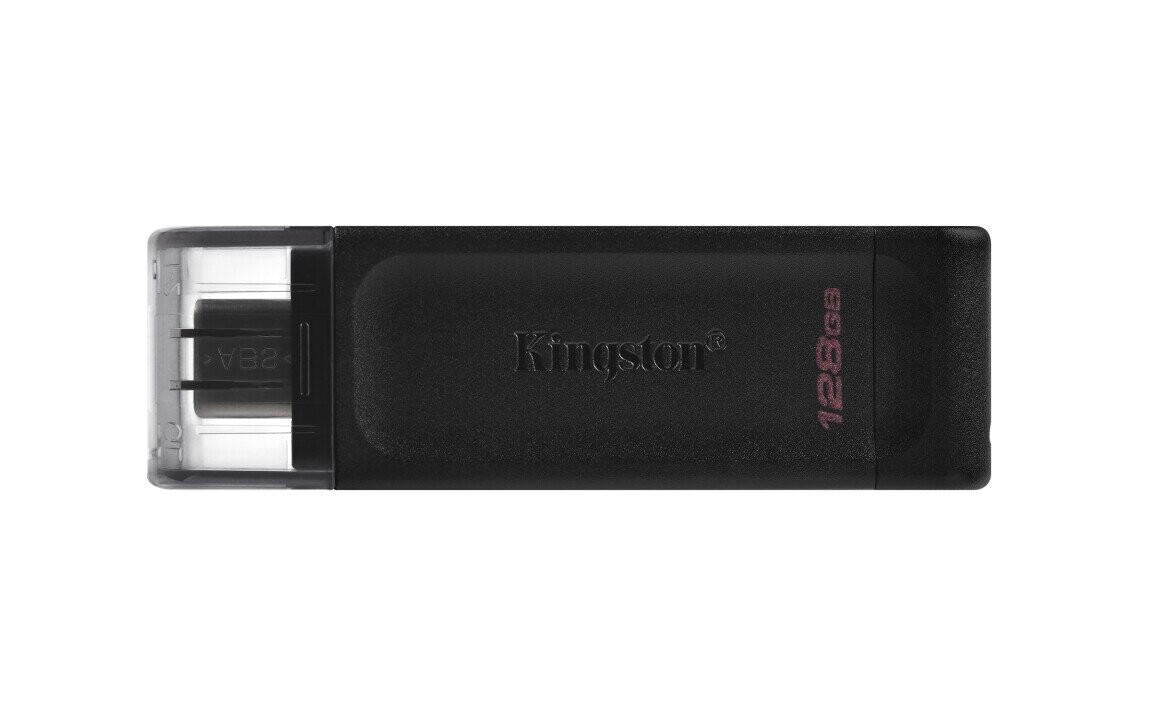 Kingston Technology DataTraveler 70 USB flash drive 128 GB USB Type-C 3.2 Gen 1 (3.1 Gen 1) Black (Фото 1)