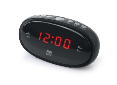 New-One Clock-radio CR100 Black, Alarm function (Attēls 1)